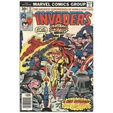 Invaders #12 1975 series Marvel comics VF minus Full description below [i] picture