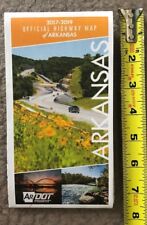 🗺 NEW 2017-19 32” x 22” Official Arkansas AR Highway Map Dept of Transportation picture