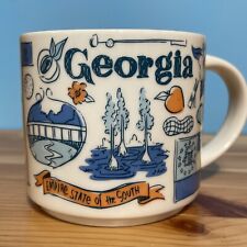 Starbucks Coffee Mug 14oz Been There Series Across the Globe Georgia USA 2017 picture