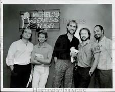 Press Photo Members of Genesis, British soft rock/progressive rock band. picture