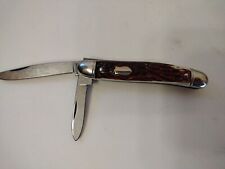 VINTAGE COLONIAL PROV. U.S.A 2 BLADE JACK KNIFE-NICE CONDITION picture