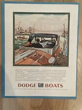 1930 Dodge Boat Motorboat Fortune Magazine Print Advertising Victoria Tappan Zee picture