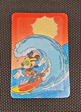 Disney Mickey Mouse Surfing Riding Ocean Wave 15 Piece VTG Puzzle Used Postcard picture