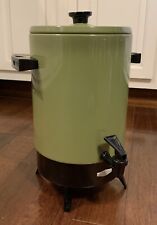 Vintage EMPIRE Electric 32 Cup Coffee Maker Percolator Green picture