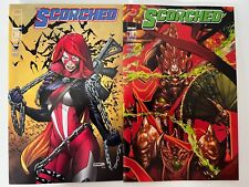 SCORCHED #26 CVR A & B VARIANT SET (NM) 2024 IMAGE - BARBERI / AGUILLO - SPAWN picture