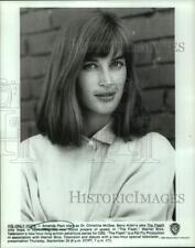 1991 Press Photo Amanda Pays stars as Dr. Christina McGee in 