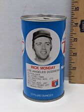 Vintage 70's Royal Crown RC Cola MLB Rick Monday Baseball Can picture