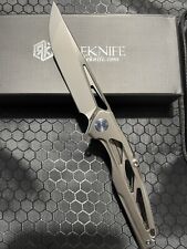Rike Knife - Knight - Titanium Scales w/ a N690 Blade. Numbered. picture