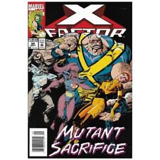 X-Factor #94 Newsstand  - 1986 series Marvel comics VF minus [j; picture