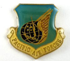 PACIFIC AIR FORCES 1-Lapel Pin (PACAF) - Metal Base - About 15/16