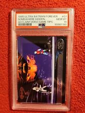 1995 Ultra Batman Forever #G1 Acclaim Video Game tips Somewhere Hidden PSA 10 picture