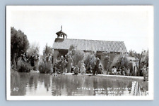RPPC 1940'S. BUENA PARK, CA. LITTLE CHAPEL, KNOTTS BERRY PLACE. POSTCARD. FF16 picture