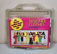 Vintage Quality Time Toys Sew-It-Yourself Doll Clothes Beauty Queen Set picture