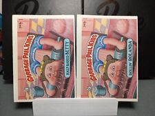 Vintage 1987 Topps Garbage Pail Kids Half-Baked BETTY 340a Rollin Rolanda 340b picture
