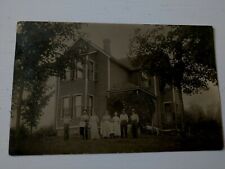 Early 1900s Spink Family & Home Dundee NY Yates Co NY Real Photo Postcard picture