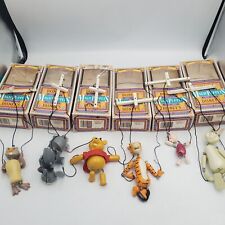 Set Of 6. Vintage Disney's Magic Puppets Marionettes Winnie The Pooh & Friends picture