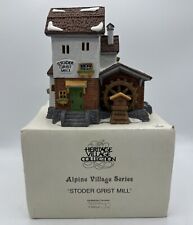 Dept 56 Alpine Village Series, Stoder Grist Mill #5953-6 picture