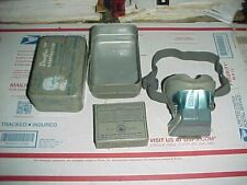 Vtg 50's MSA Dustfoe Respirator #66 Mine Safety Appliances Appears UNUSED in Tin picture