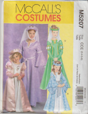 McCall's M5207 Children & Girl's Princess Costumes, Size 3-4-5-6, FF picture