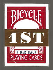 1ST Playing Cards | Rider Back (Red) | Chris Ramssay, Bicycle picture