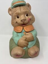 Vintage 1969 Bear Cookie Jar Teddy Bear Ceramic picture