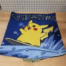 Vintage Pokemon Pikachu Pillow Case *Unstuffed New* 19X18 Rare Possibly Homemade picture