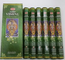 Hem Lord Vishnu Hexa Incense Stick, 6packs X 20 Sticks= 120 Sticks  picture
