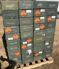 (40) 120MM AMMO CAN MORTAR LARGE PA154 TALL NICE AIRTIGHT STORAGE BOX PALLET picture