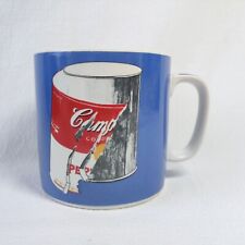 Collectible Andy Warhol Campbell's Soup Blue Mug, Block Art picture