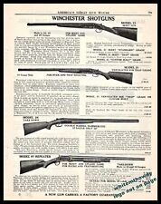 1940 WINCHESTER Model 21 Skeet Trap 24 Hammerless 97 Take-Down Shotgun AD picture