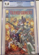 Transformers #1 CGC 9.8 2023 Image Comics 2nd Print LaRosa Cover White Pages picture