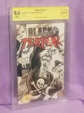 Black Terror #1 Retailer Inc Verified Signature Tim Sale & Mike Lilly 9.4 CBCS picture