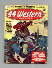 44 Western Magazine Pulp Apr 1948 Vol. 20 #2 VG+ 4.5 picture