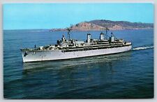 Military~USS Dixie~Destroyer Tender~Keeps Pacific Fleet Destroyers Ready~Vtg PC picture