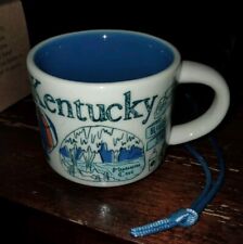 Starbucks Kentucky Christmas Ornament Demi Espresso Been There Series 2023 2 Oz picture