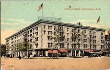 Vtg Postcard, National Hotel, Pennsylvania Ave. Washington D.C. PM 1914 picture