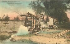 Postcard New Mexico Roswell Artesia Well hand colored C-1910 23-8394 picture