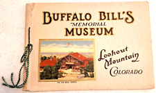 Buffalo Bill's Memorial Museum Lookout Mountain Colorado Souvenir Booklet 1939 picture