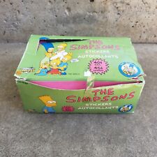 1990 Diamond The Simpsons Sticker Packs 100Pc NEW NOS #47601 Store Display Box picture