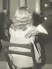 B2 Photograph Picture Back From Behind Rear View Hairdresser Virginia Mayo picture