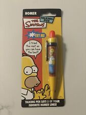 The Simpsons Homer Simpson Talking Pen - Tested / Working picture