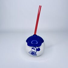 Vintage Walt Disney Mickey Mouse Baseball Sipper Collectible picture