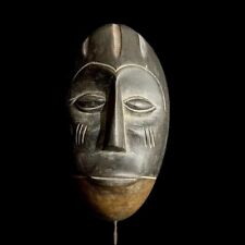 African Mask Antique Dan Maou Carved Vintage Wall Hanging Dan Mask-G1893 picture
