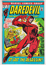 Daredevil #84 Very Fine 8.0 Black Widow Gene Colan Art 1972 picture
