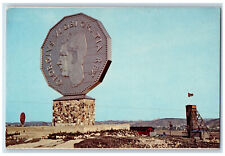 c1950's The Big Nickel and Model Mine Shaft Sudbury Ontario Canada Postcard picture