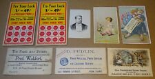 Old Trade Cards, etc picture