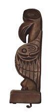 Vintage Alaskan Native Souvenir - Carved Eagle Totem - Kiana of Alaska 9