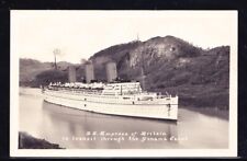 EMPRESS OF BRITAIN CANADIAN PACIFIC CPR REAL PHOTO POSTCARD RPPC PANAMA - OFFERS picture