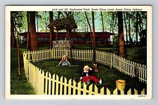 Santa Claus IN-Indiana, Jack And Jill Enchanted Trail, Vintage c1959 Postcard picture