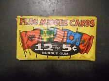 1963 FLAG MIDGEE UNOPENED CARD PACK TOPPS   picture